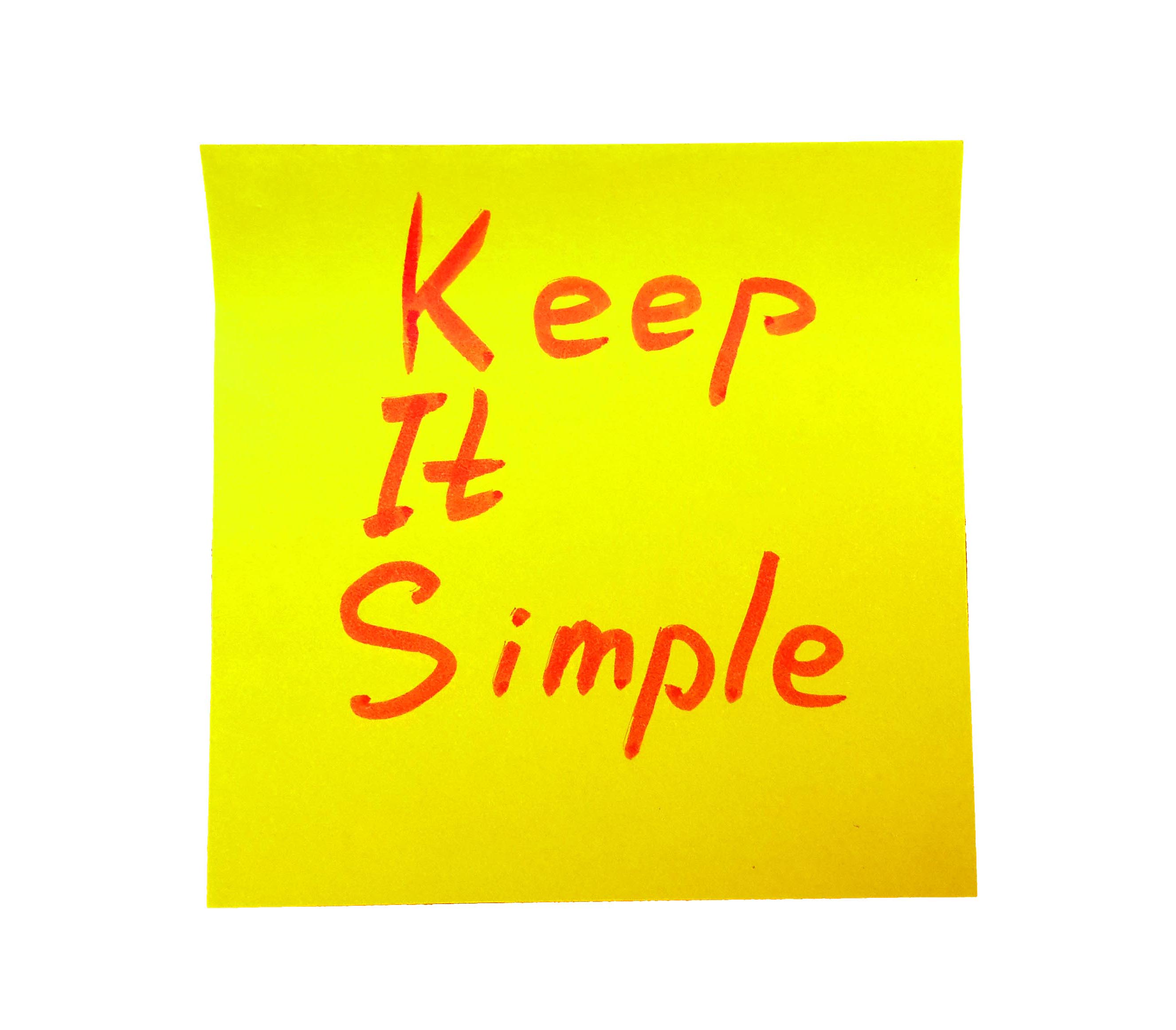How KISS and other principles can help in software development and in everyday life How KISS and other principles can help in software development and in everyday life